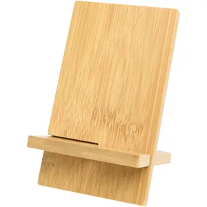 Soporte para Teléfono de Bambú Ceibo con Accesorio Desmontable para Gestión de Cables - Product Image 4