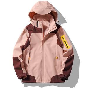 Chaqueta Cortavientos de Invierno con Capucha, Diseño Nuevo, Personalizada, Impermeable, de Lona, con Cuello Alto, Dobladillo Ajustable, Bolsillos Laterales con Cremallera Oculta - Product Image 4