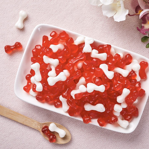 공장 직접 OEM ODM 제조업체 과일 맛 부드러운 씹는 과자 구미 사탕 대량 도매 - Product Image 3