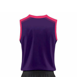 Maillots de basket-ball vierges personnalisés de haute qualité pour enfants Logos ensembles d'uniformes de basket-ball chemise d'entraînement de basket-ball pour jeunes pour hommes - Product Image 4