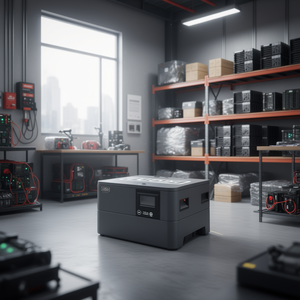 Batería de Litio LifePO4 Rubix de 5.12 kWh, 24V, 200AH, Serie Stack, para Almacenamiento de Energía Industrial y Comercial, RS-25200 - Product Image 3