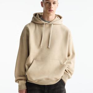 เสื้อมีฮู้ดผ้าฟลีซโอเวอร์ไซส์สำหรับผู้ชายคอลูกไม้เสื้อสวมหัวมีกระเป๋าเก็บความร้อนสำหรับฤดูหนาวพิมพ์ลายไซส์ XL โลโก้ตามสั่ง - Product Image 1