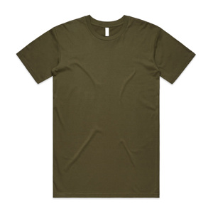T-shirt unisexe basique à manches courtes couleur personnalisée 100% coton tissu imprimé logo personnalisé pour hommes - Product Image 1