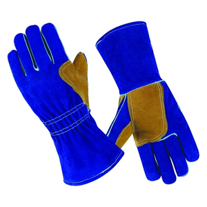 Gants de soudage en cuir de vache, résistants à l'abrasion et à la chaleur, pour travaux lourds - Product Image 1