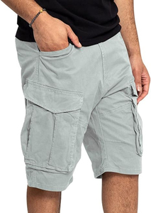 Transpirable Top Trending Men Cargo Shorts ropa casual nueva moda tarifa razonable hombres Cargo shorts con logotipo personalizado tamaño - Product Image 3