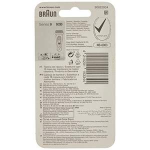 Cabezal de Repuesto para Afeitadora Eléctrica Negra, Compatible con Cuchillas Rotatorias, Lámina de Corte Lavable, para Afeitar la Cara - Product Image 6