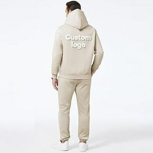 สินค้ามาใหม่ ขายดี ผลิตจากโรงงานโดยตรง ชุดวอร์มเปล่า 100% ผ้าฝ้าย ไซส์อเมริกา รับสกรีนลายตามสั่ง ชุดออกกำลังกายผู้ชาย - Product Image 3