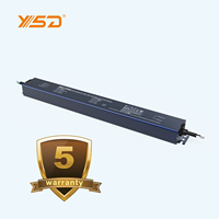 Alimentation LED étanche YSD IP67 110V/220V AC/DC 200W, Driver LED 12V 24V Mince et Ultra-Fin pour Éclairage LED