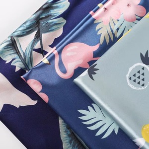 Jacquard Lụa Dệt May 100% Polyester Lụa Satin In Kỹ Thuật Số Vải Cho Quần Áo Ngủ Vải - Product Image 2