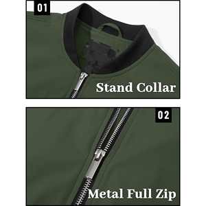 แจ็กเก็ตผ้าซาตินสไตล์วินเทจสำหรับผู้ชายแจ็กเก็ตเบสบอลปักโลโก้ได้ตามต้องการ - Product Image 4