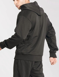 Chándal de alta calidad para hombre, conjunto de chándal deportivo grueso de algodón para correr - Product Image 4