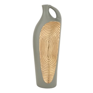 Elegante florero de Metal moderno, centro de mesa decorativo, sala de estar elegante acento de mesa para, dormitorio u oficina, decoración del hogar - Product Image 1