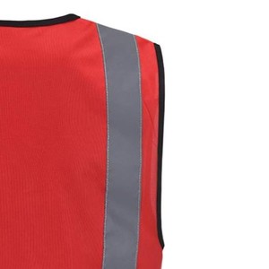 OEM al por mayor de los hombres de trabajo chaleco transpirable cómodo de calidad superior de seguridad desgaste para adultos precio temporada de verano - Product Image 4