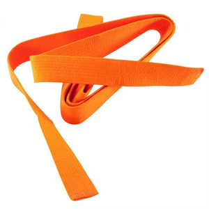 OEM al por mayor cinturones personalizados para Karate y artes marciales-Material de algodón duradero de color sólido estilos de Judo y Jiu-Jitsu - Product Image 5