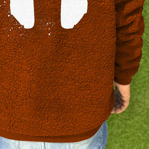 Customize Men's Tech Fleece Men's <b>Hoodies</b> 100% Cotton <b>Sherpa</b> Sweatshirt with Custom Logo for Winter - Product Image 6