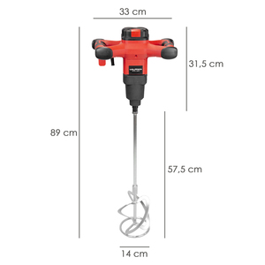 Frullatore Elettrico 1800 Watt 6 Velocità con Variatore di Potenza - Product Image 2