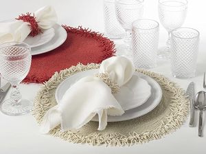 Napperon brodé à la main de haute qualité Perles de verre vanille uniques Design Fêtes classiques Autres occasions Prix de gros - Product Image 3