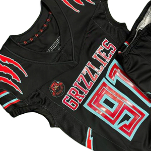 เสื้อฟุตบอลอเมริกันแบบสั่งทำพิเศษ ไซส์พลัส ระบายอากาศได้ดี แห้งเร็ว ยืดหยุ่นได้ ผลิตจากโพลีเอสเตอร์ 100% ชุดฟุตบอลสำหรับผู้ใหญ่แบบยูนิเซ็กซ์ - Product Image 3