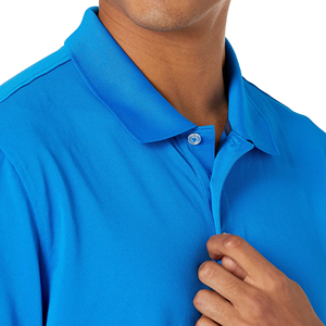 Manga corta de alta calidad para hombre con cuello para Polo de secado rápido Golf y camisa deportiva informal con patrón de estampado sólido - Product Image 4