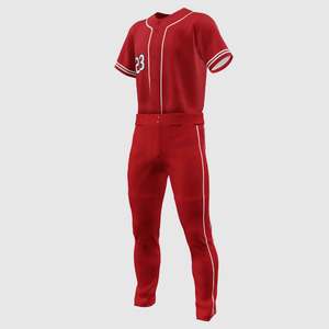 Uniforme de béisbol de diseño personalizado de alta calidad Unisex, última ropa deportiva, conjuntos transpirables para hombres y mujeres personalizables - Product Image 4