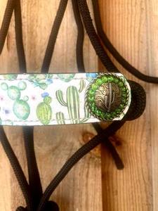 Cabestro de Cuero Premium de Alta Calidad para Caballo Estilo Western, con Diseño Floral Grabado en Aceite Ligero y Acabado de Alta Gama - Product Image 2