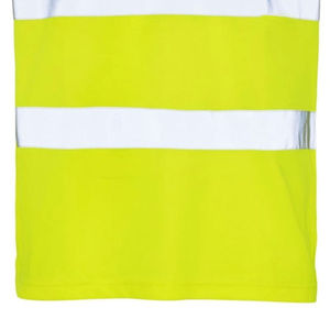 Chemises polo de sécurité à haute visibilité unisexe, en polyester, certifiées CE, imperméables, respirantes, vêtements de travail en plein air - Product Image 5