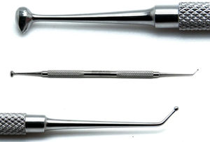 Pulidor Dental de Bola 27/29, Manual, de Acero Inoxidable, Reutilizable, Grado A+, para Rellenos de Composite, Amalgama, Plástico, Cirugía y Curetaje - Product Image 4