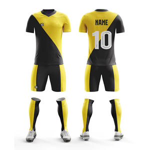Servicio OEM, Uniforme de Fútbol con Logotipo Personalizado, Ropa Deportiva de Secado Rápido de Alta Calidad para Hombre y Mujer, Jersey de Fútbol con Nombre Personalizado - Product Image 3