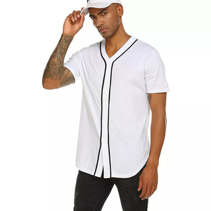 Maillot de baseball imprimé à séchage rapide fabriqué au Pakistan 2025 Prix bas Respirant Manches courtes Vêtements de sport Couleurs personnalisées Service OEM - Product Image 3