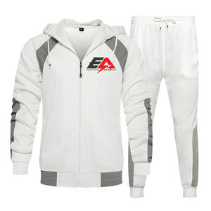 Gran oferta de ropa deportiva informal para correr, chándales para hombre con logotipo personalizado, Polo para hombre, chándal con cremallera, chándal, conjuntos de chándal para gimnasio - Product Image 1