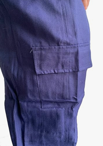 ชุดเอี๊ยมทำงานผู้ชาย สีกรมท่า สำหรับคลังสินค้า อู่ซ่อมรถ นักเรียน และคนงาน - Product Image 4