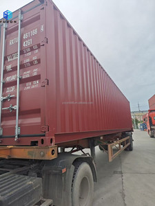 Contenedor de Envío Usado de 20 Pies 40HQ, Contenedor de Carga Seca 100% Nuevo de Acero para Logística Internacional y Almacenamiento de Mercancías - Product Image 5