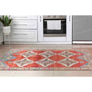 Tapis imprimé en 3D de style turc géométrique, décoration de bureau et cadeau parfaits, avec tapis moelleux à poils - Product Image 4