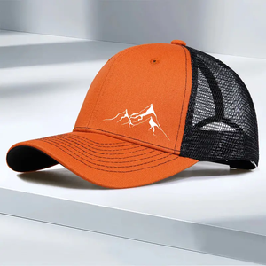Gorra de béisbol de tamaño ajustable Unisex, gorra de camionero, malla trasera, actividad al aire libre, protección solar, gorra informal, Primavera/otoño, viajes, Playa - Product Image 1