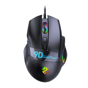 Ratón para Juegos con Cable Profesional, Retroiluminación RGB, 9 Botones Programables, Diseño Ergonómico para Mano Derecha, Ratón Industrial Suave para <span class=keywords><strong>PC</strong></span> - Product Image 1