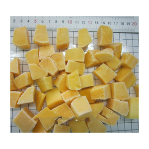 Tranches de mangue congelées Cubes entières traitées IQF Origine du Vietnam Exportation en vrac Mangue tropicale pour smoothie Dessert - Product Image 3