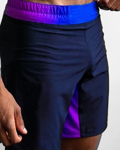 กางเกงมวยไทย MMA คุณภาพสูง 100% โพลีเอสเตอร์ แบบเรียบ สไตล์ไฮสตรีท ระบายอากาศได้ดี เป็นมิตรกับสิ่งแวดล้อม แห้งเร็ว ปรับแต่งได้ - Product Image 3