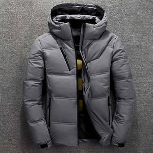 Wholesale <b>Mens</b> Slim Outdoor <b>Jacket</b> Thick Warm Hooded Puffer Coat <b>Casual</b> Winter Coat for <b>Men</b> - Product Image 1