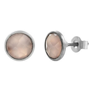 Pendientes de varias piedras de cuarzo rosa de plata de ley 925, nueva moda, joyería fina personalizada, chapado en oro para regalo de aniversario de boda - Product Image 5