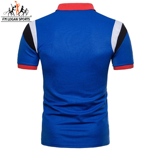 Polos de bonne qualité pour hommes, de couleur unie, personnalisés, avec votre propre Logo au Design, FM LOGAN SPORTS - Product Image 6
