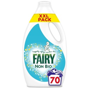 Detergente líquido para ropa Fairy Platinum Non Bio Extra Stain Removal, 46 lavados - Product Image 4