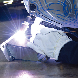 ถุงมือเชื่อม TIG ถุงมือหนังทนความร้อน ถุงมือป้องกันงานเชื่อม ถุงมือป้องกันงานอุตสาหกรรม - Product Image 2