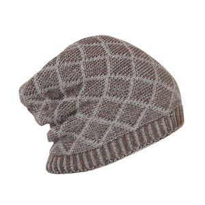 Bonnets d'hiver en coton 100% jacquard de haute qualité, logo personnalisé en gros, tailles adultes unisexes, respirants et imperméables - Product Image 3