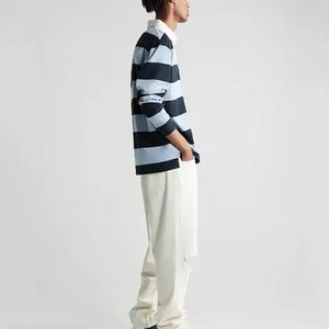 แฟชั่นใหม่เสื้อโปโลแขนยาวแบบถักสำหรับผู้ชายสำหรับฤดูใบไม้ร่วงและฤดูใบไม้ผลิ - Product Image 6