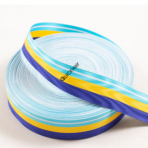 ริบบิ้นผ้ากรอสเกรนลายทางแบบคลาสสิกงานตามสั่งทำจากอุตสาหกรรมที่ได้รับรางวัล - Product Image 1