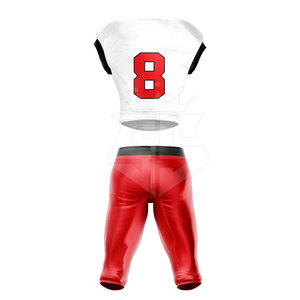 Uniforme de football américain à quantité minimale de commande bas, meilleure vente, nouveauté, uniforme de football américain avec nom d'équipe, 2025 - Product Image 2