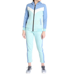 Conjunto Deportivo con Capucha para Mujer, Estilo Único y Ecológico, Color Sólido, 100% Algodón, en Venta Online - Product Image 1