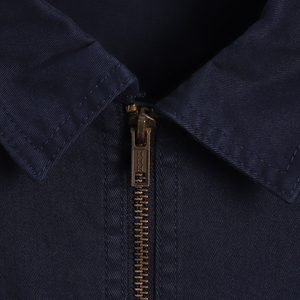 Veste de travail en jean pour homme, fermeture éclair, manches longues, style utilitaire, avec poches poitrine, vêtement décontracté pour l'extérieur - Product Image 4