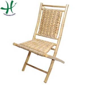 Table et chaise en bambou naturel Design traditionnel pour décoration intérieure et extérieure pour salon cuisine meubles de jardin - Product Image 2