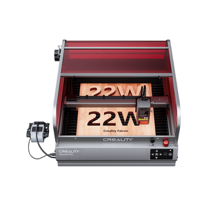 Graveur et découpeur laser à diode fermé Falcon2 Pro 22W/40W/60W Max CO2 pour acrylique, métal, plastique, verre, MDF, kit de test gratuit inclus - Product Image 4